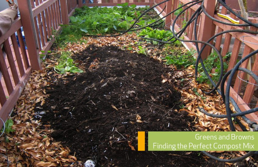 Greens and Browns Composting Mix Ratio Main